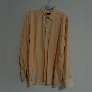 Haupt Men’s Striped Dress Shirt. Size M (15.5 neck). Pristine Condition.